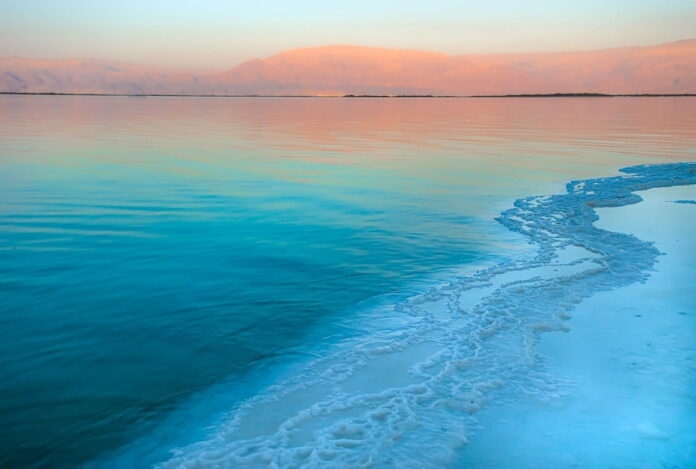Sunset 2021 Israel Dead Sea Sundown Seascape Sky