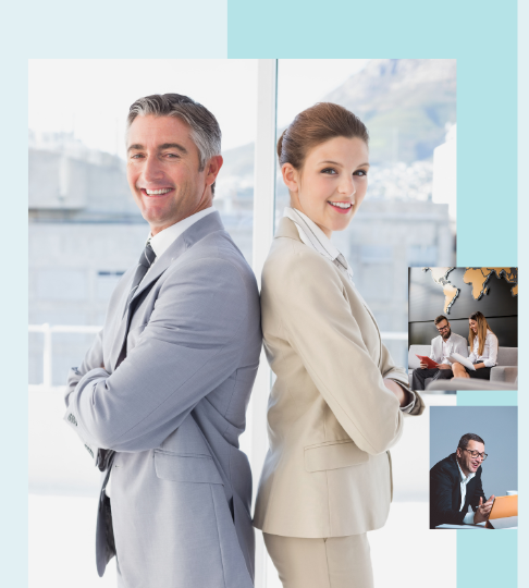 Blue Modern Business Introduction Presentation Template